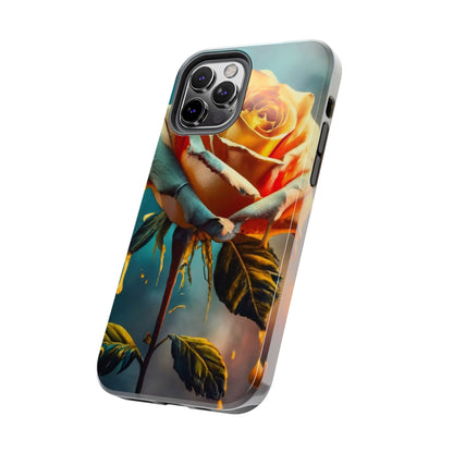 Golden Rose Elegance Tough Phone Case