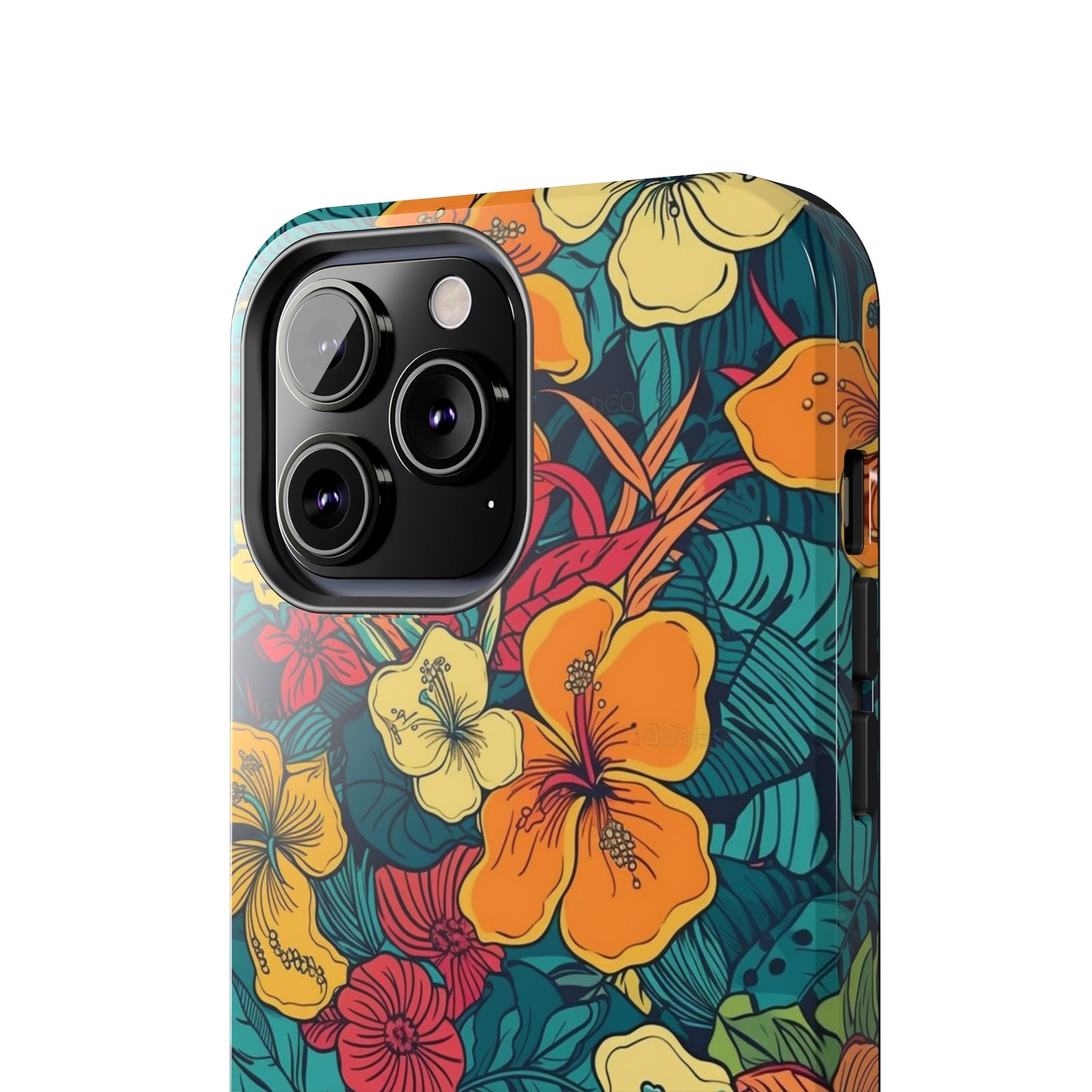 Brilliant Lokelani - Hawaiian Tough Phone Case