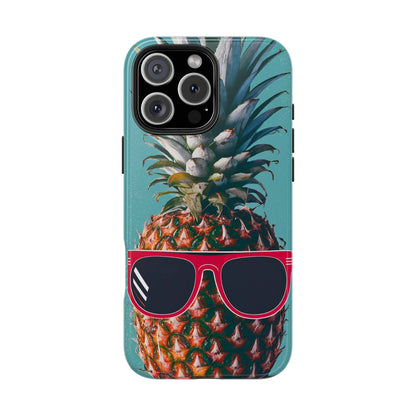 Beach-Ready Pineapple Sunglasses Tough Phone Case