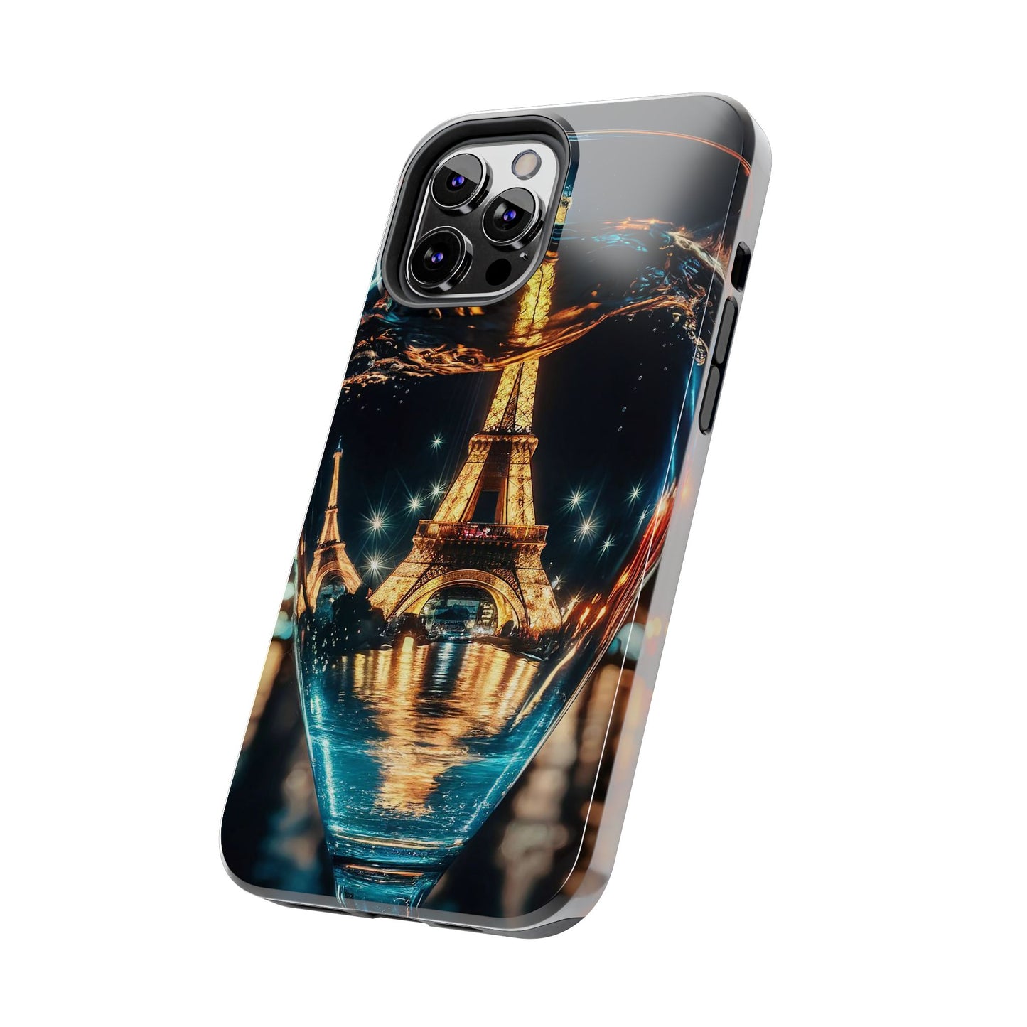 Eiffel Tower Through the Looking Glass Tough Phone Case