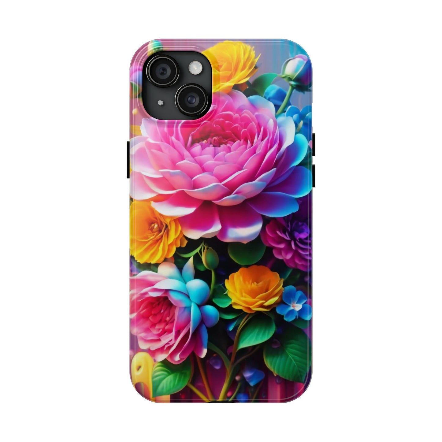 Vibrant Floral Splendor Tough Phone Case