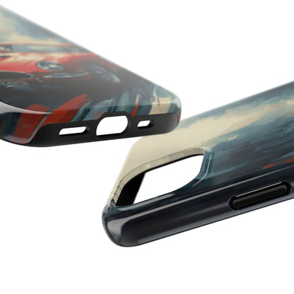 City Drive Red Sports Car Tough Phone Case