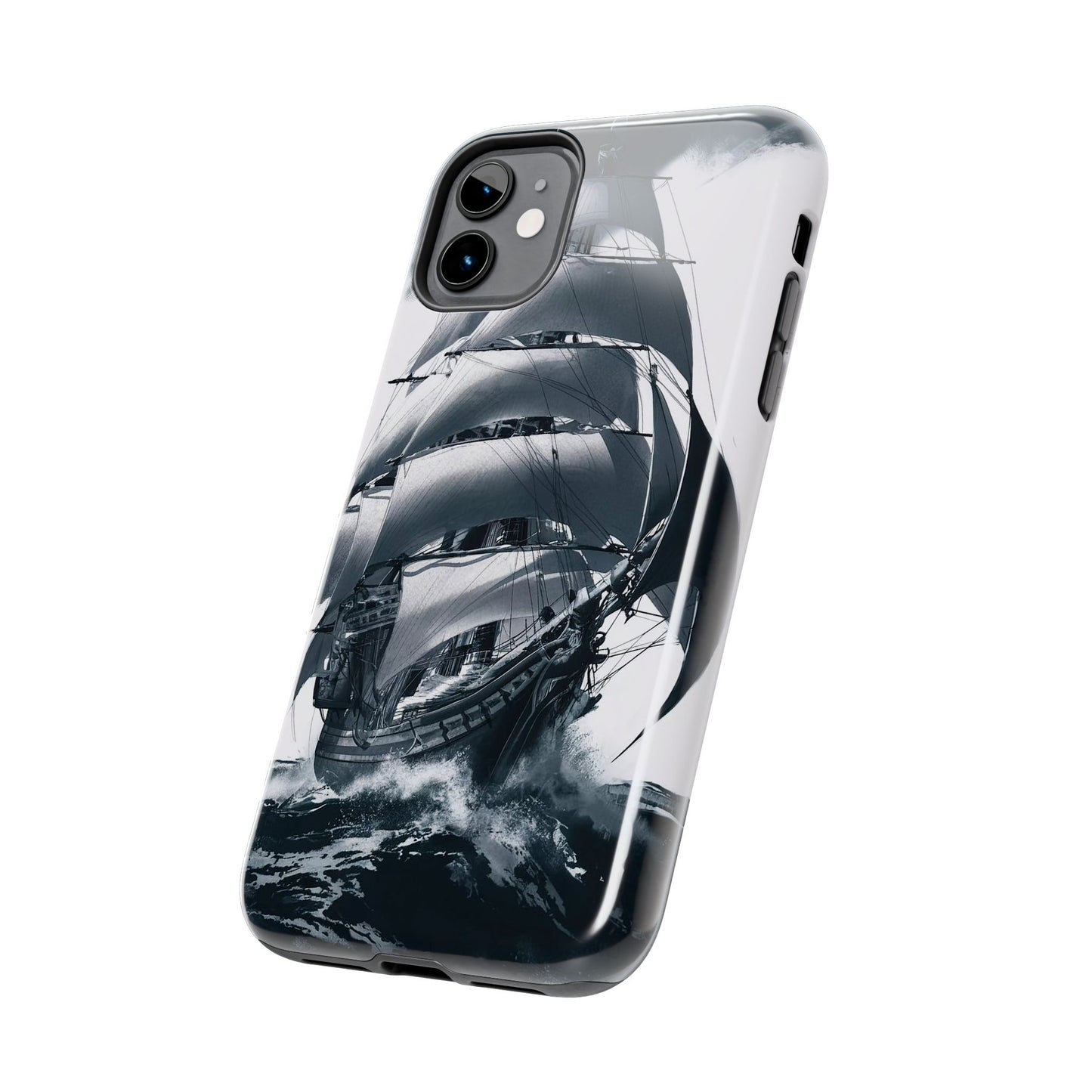 Tempest Voyage Pirate Ship Tough Phone Case