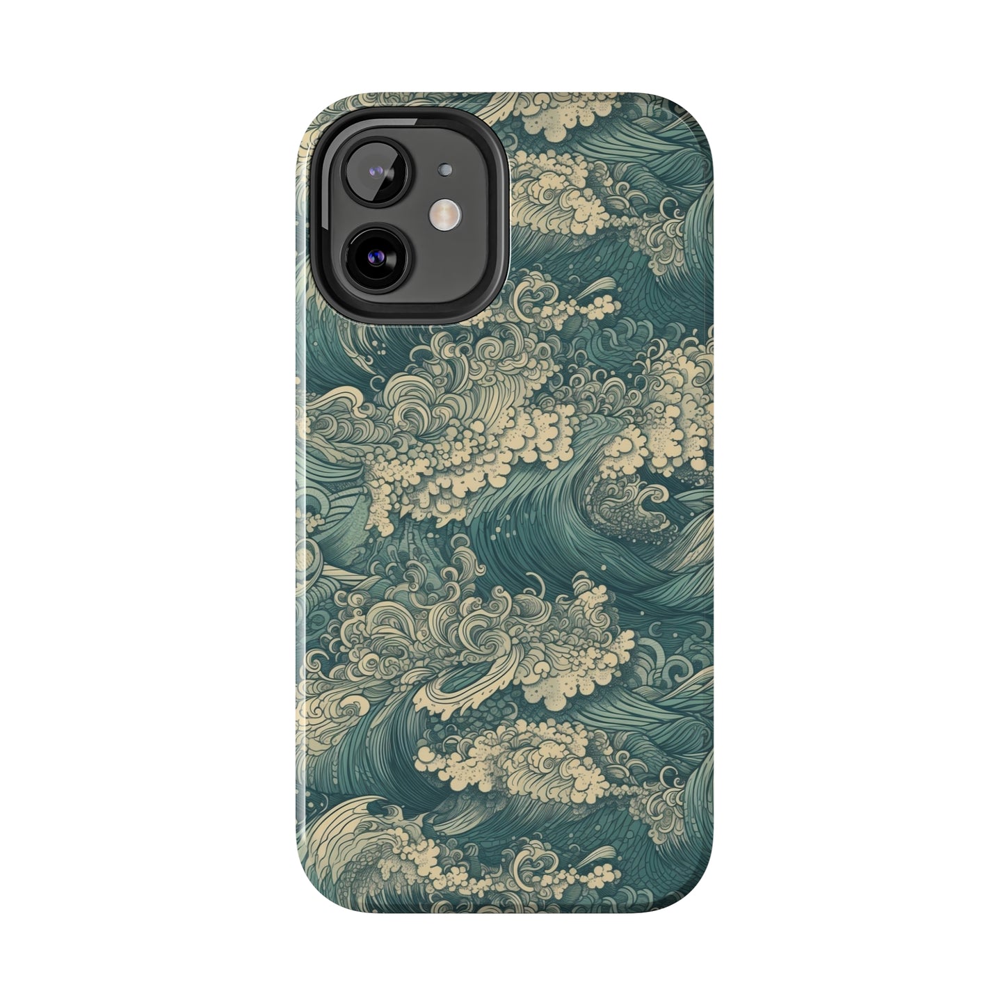 Tranquil Tides - Wave of Colors - Tough Phone Case