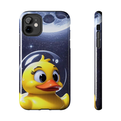 Lunar Space Duck Adventure Tough Phone Case