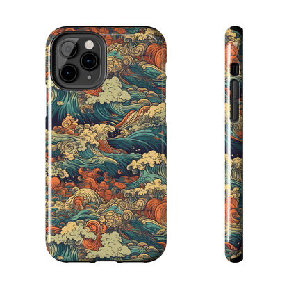 Colorburst Coast - Wave of Colors - Tough Phone Case