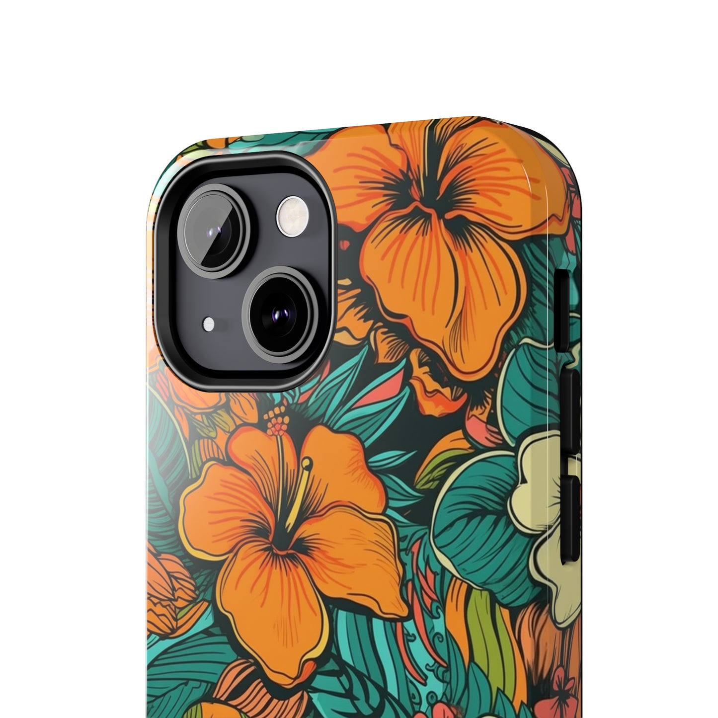 Sunset Tiare - Hawaiian Tough Phone Case