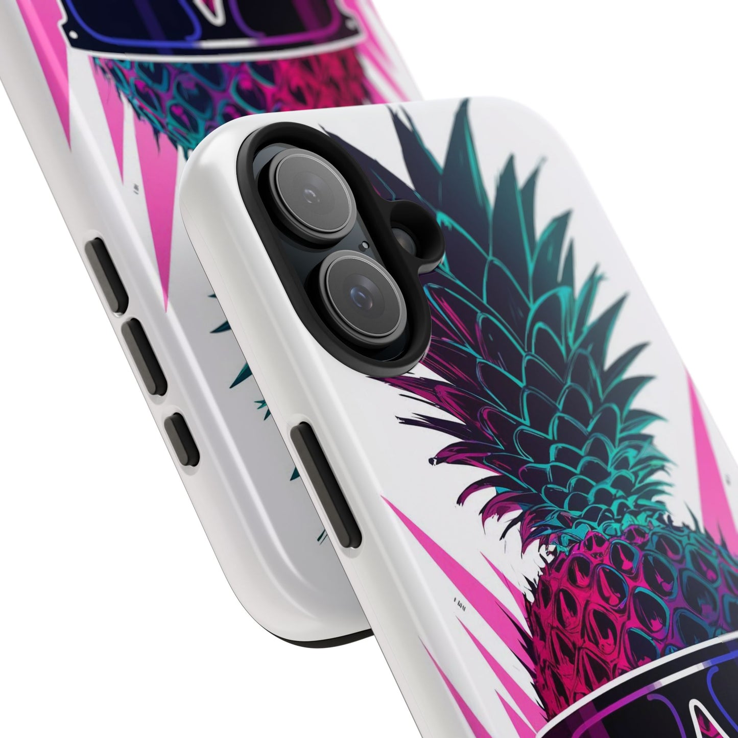 Sunglass Clad Pineapple Funk Tough Phone Case