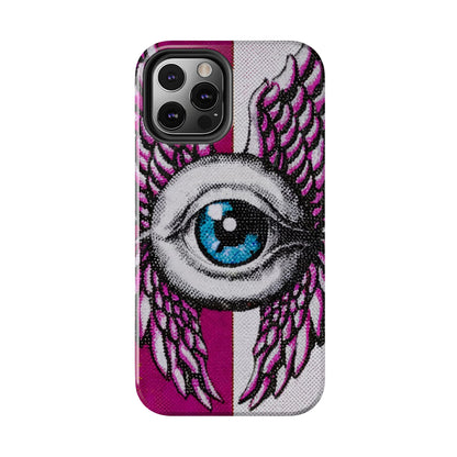 Dual-Tone Winged Eye iPhone Case