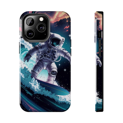 Space Surfer Astronaut Adventure Tough Phone Case