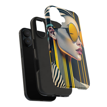 Shinkawa-Inspired Sunglasses Woman Tough Phone Case