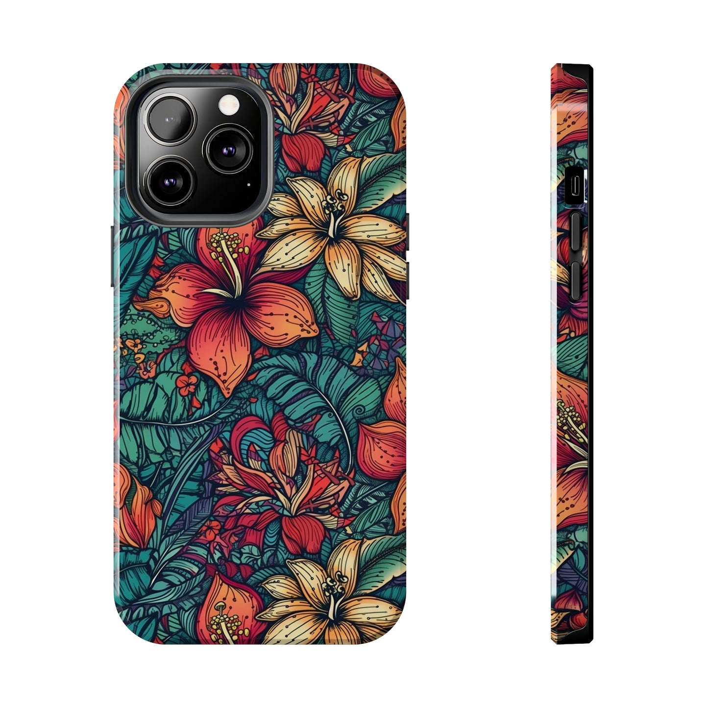 Exotic Explosion - Hawaiian Tough Phone Case