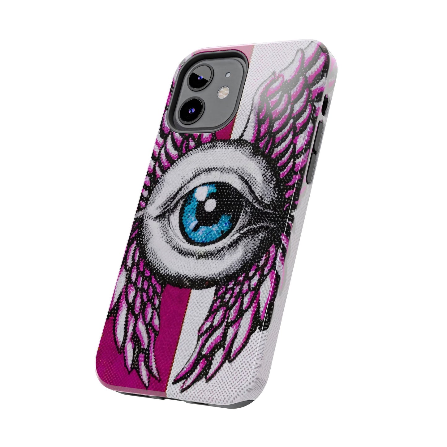 Dual-Tone Winged Eye iPhone Case