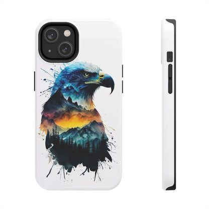 Intense Gaze Bald Eagle Tough Phone Case