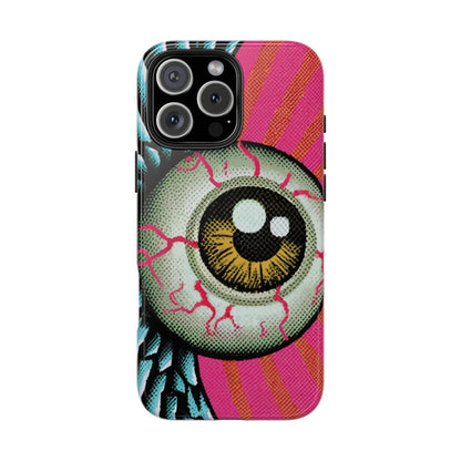 Winged Eye Pop Art Tough iPhone Case