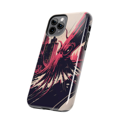 Kraken Rampage Cityscape Tough Phone Case