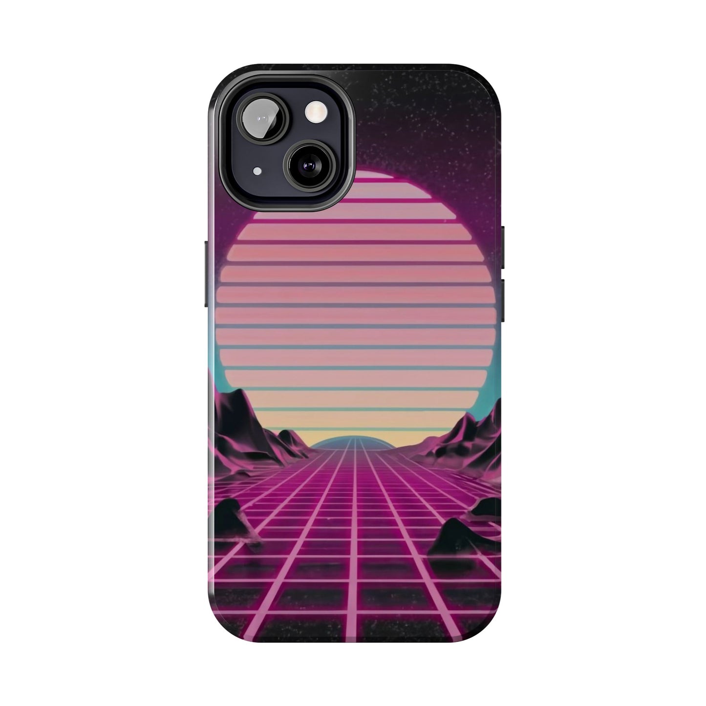 Neon Horizon Defender GridCase