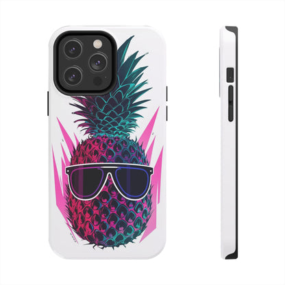 Sunglass Clad Pineapple Funk Tough Phone Case