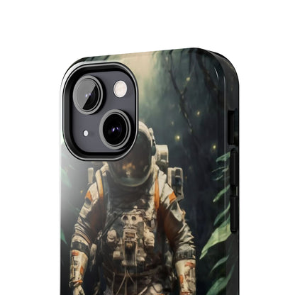 Cosmic Explorer Jungle Trek Tough Phone Case