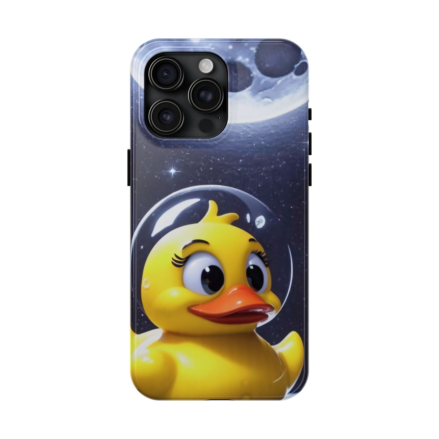 Lunar Space Duck Adventure Tough Phone Case