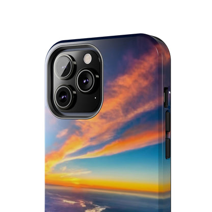 Celestial Sunset Earth View Tough Phone Case