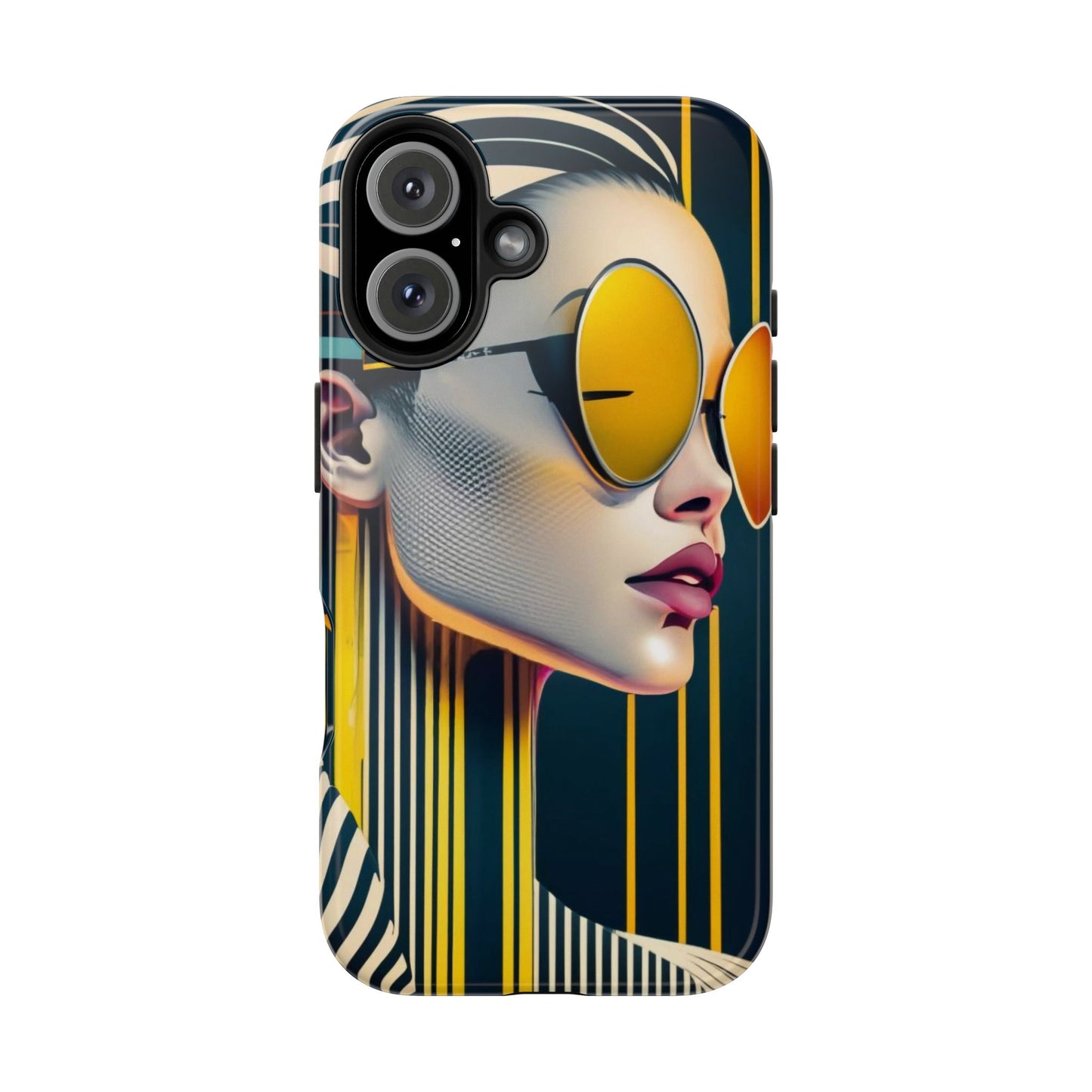 Shinkawa-Inspired Sunglasses Woman Tough Phone Case