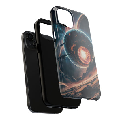 Cosmic Implosion Planet Tough Phone Case