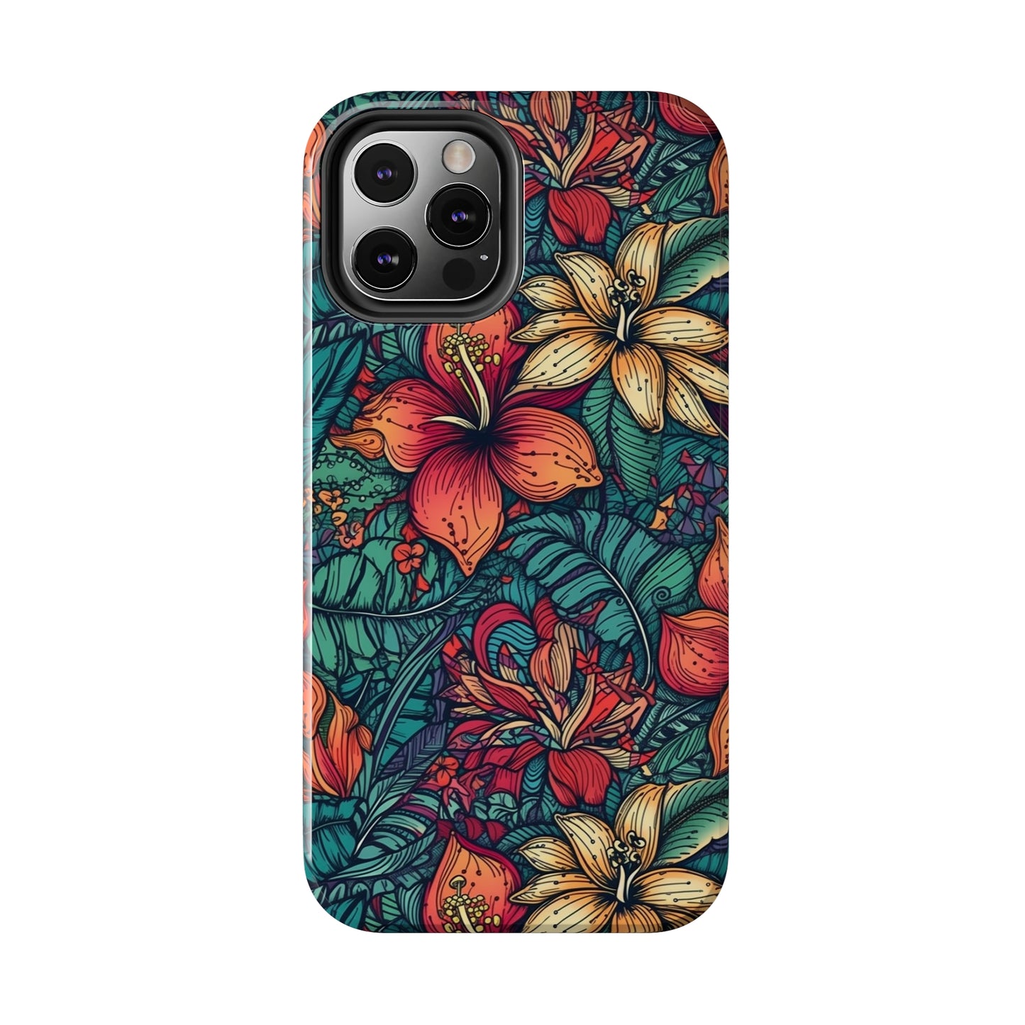 Exotic Explosion - Hawaiian Tough Phone Case