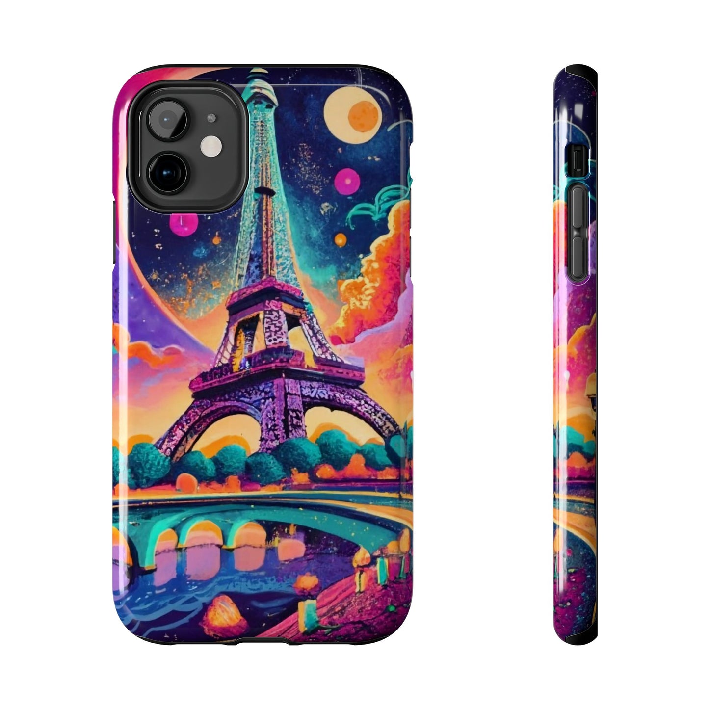 Vibrant Parisian Skyline ArmorGuard Case