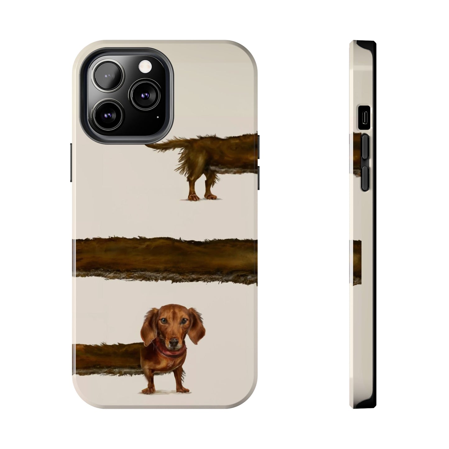 Wraparound Dachshund Long Dog Tough Phone Case