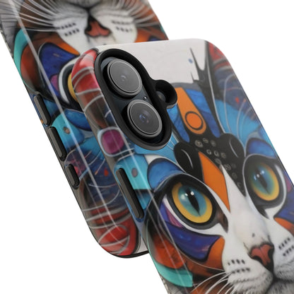 Whimsical Cat Dreamscape Guardian Phone Case