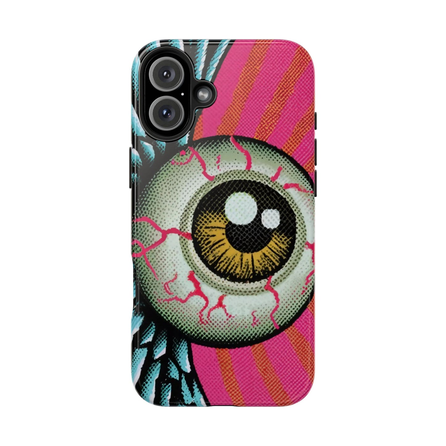 Winged Eye Pop Art Tough iPhone Case