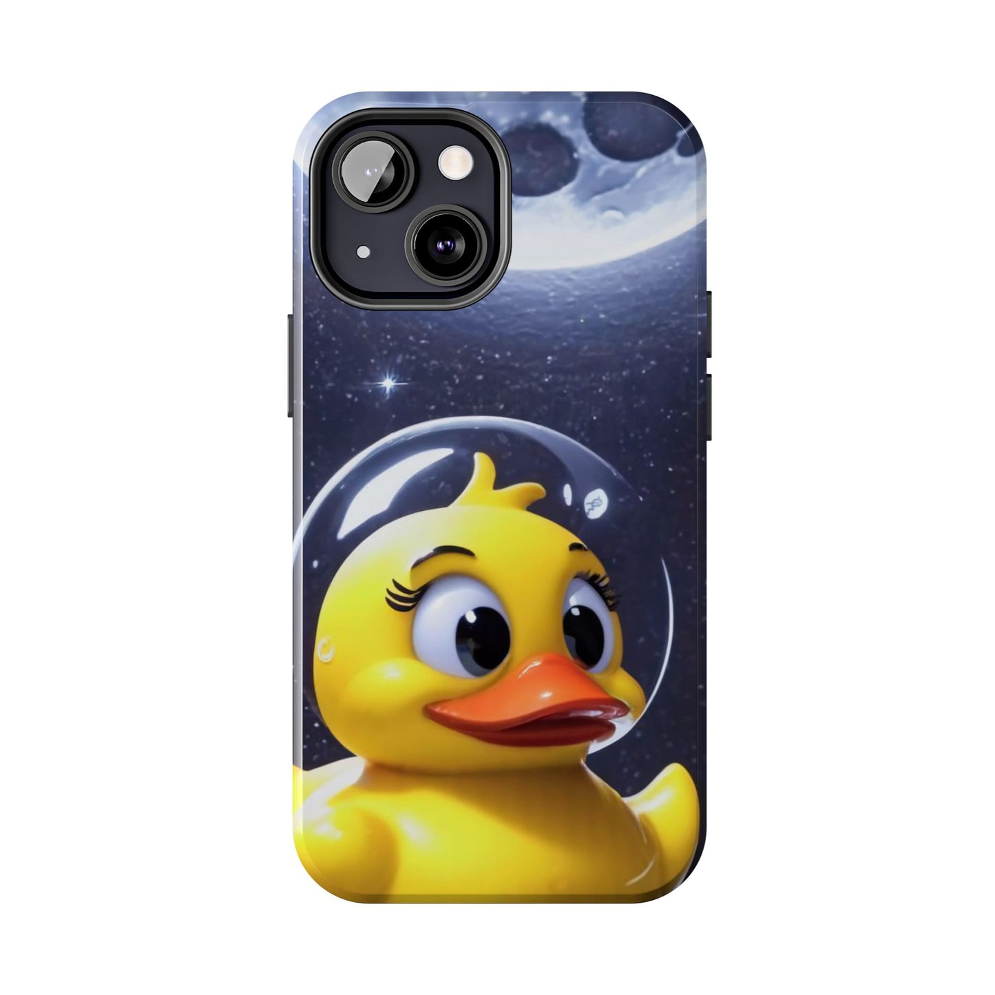 Lunar Space Duck Adventure Tough Phone Case