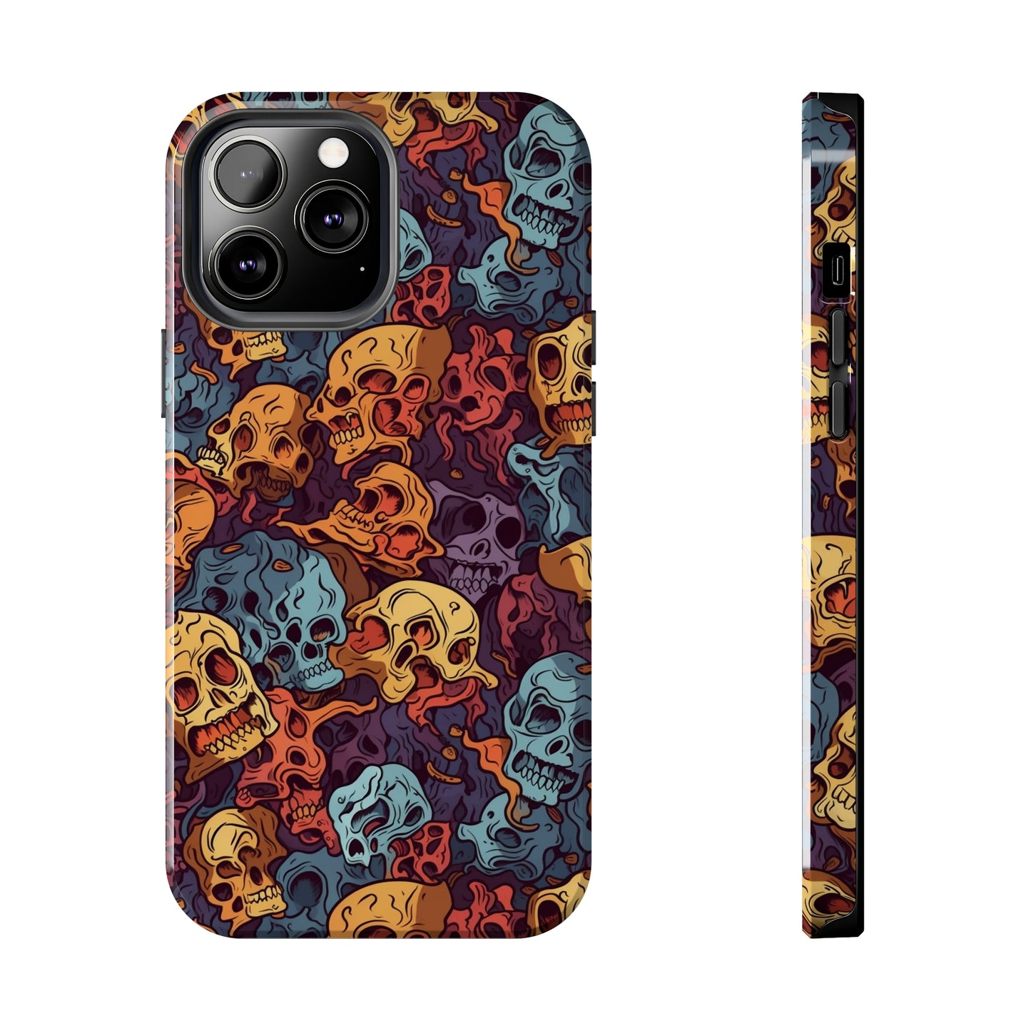 Skeletal Flow - Deathly Protection - Tough Phone Case