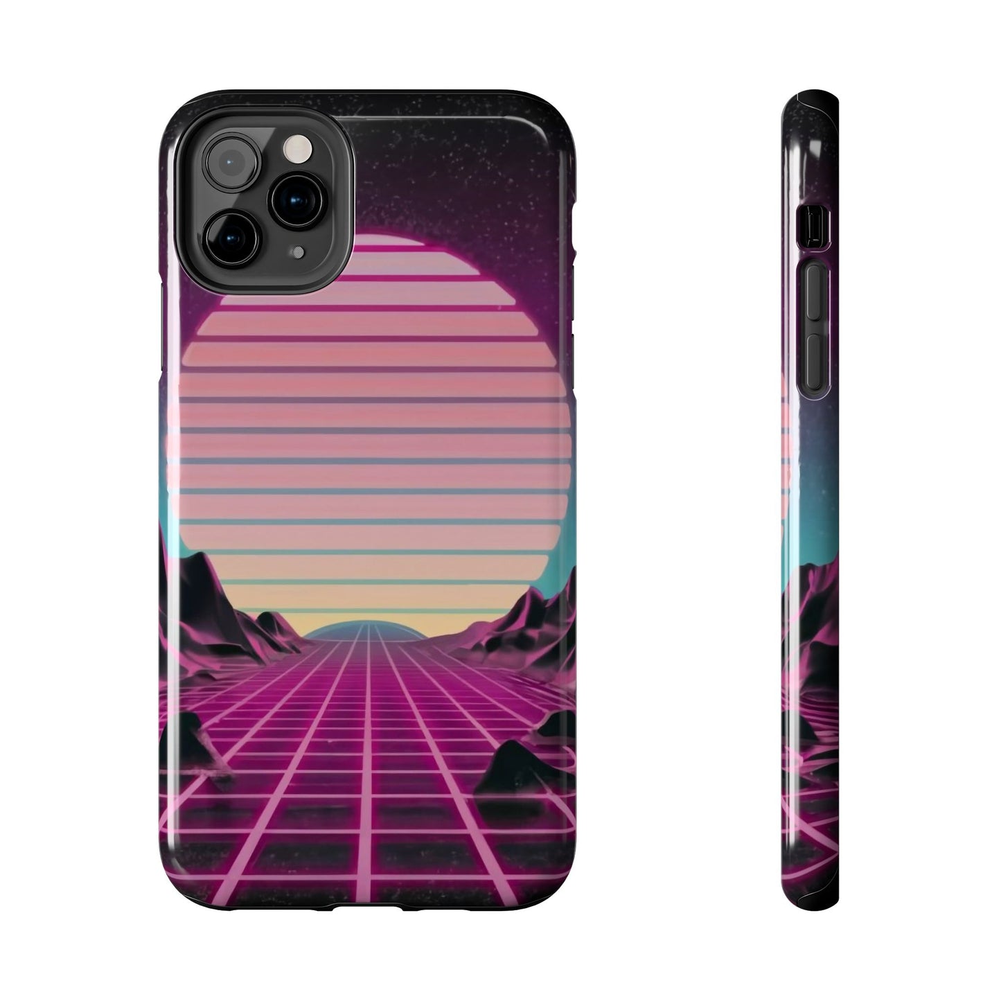 Neon Horizon Defender GridCase