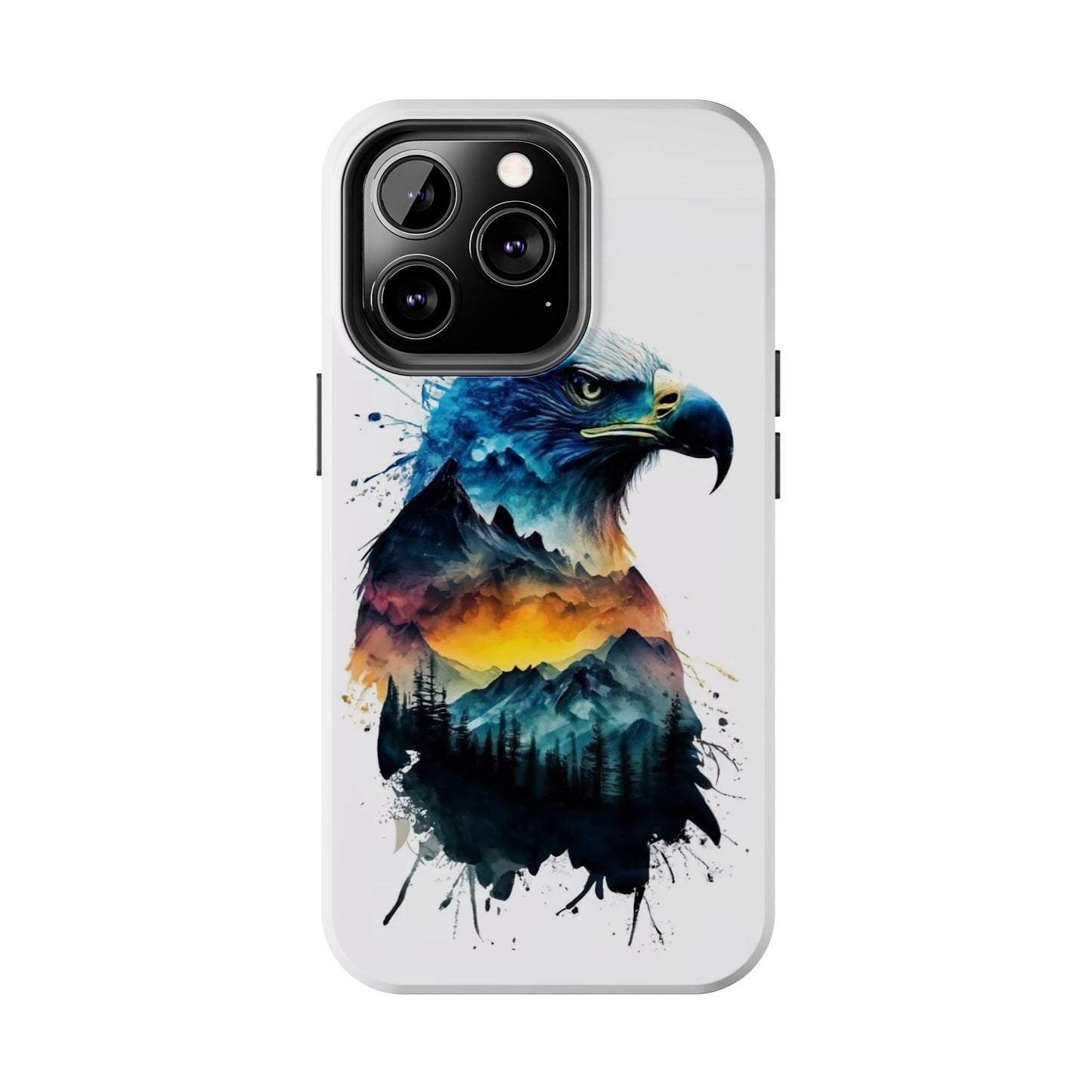 Intense Gaze Bald Eagle Tough Phone Case