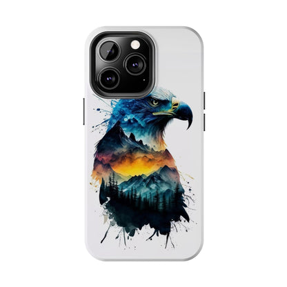 Intense Gaze Bald Eagle Tough Phone Case