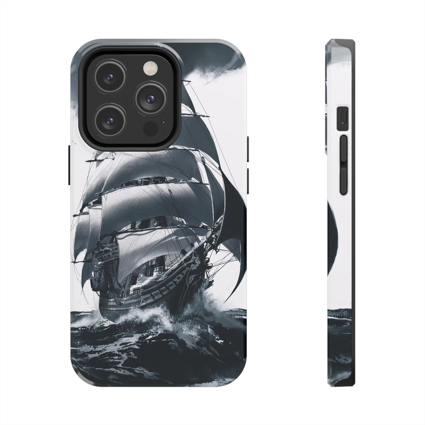 Tempest Voyage Pirate Ship Tough Phone Case