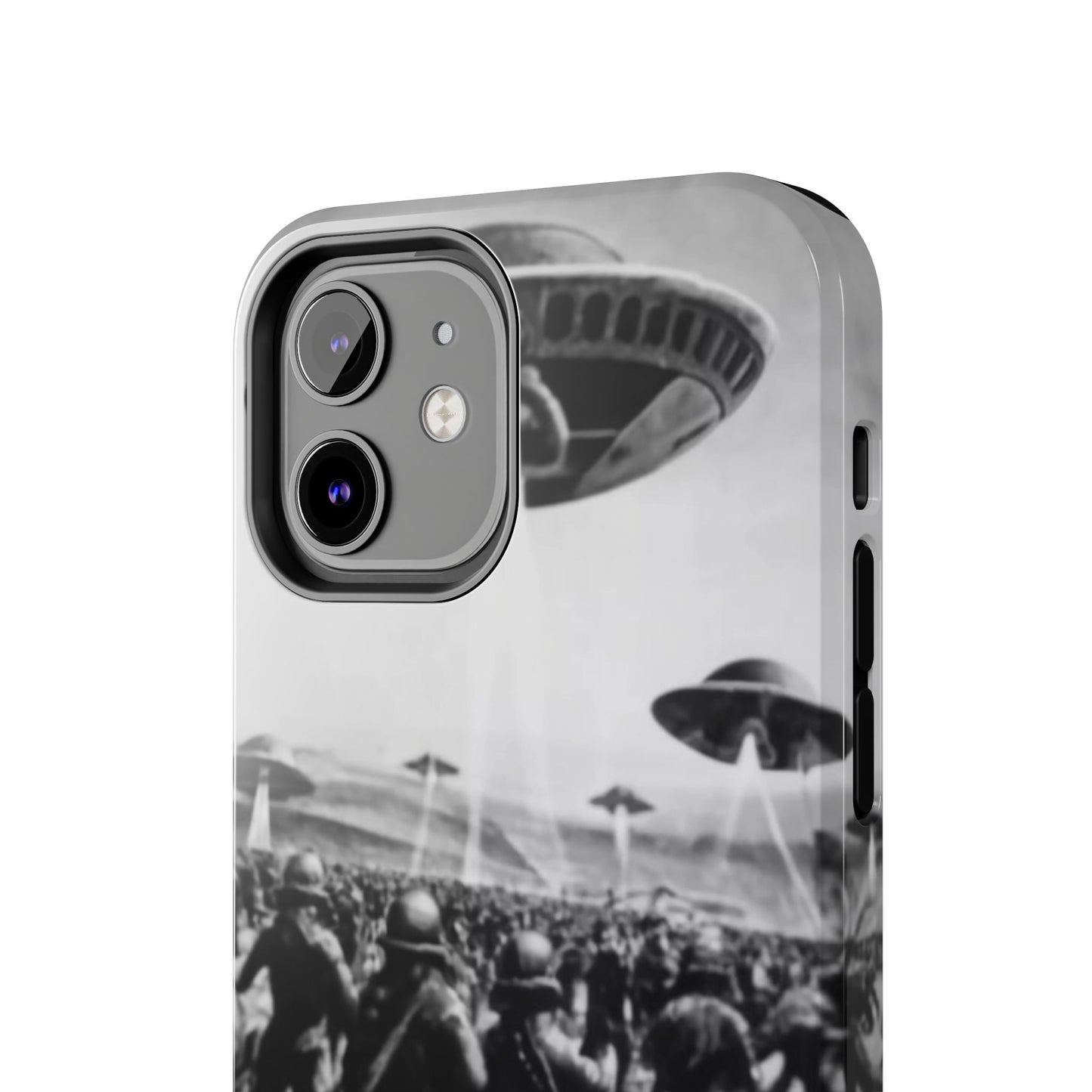 RetroWar UFO Encounter Tough Phone Case