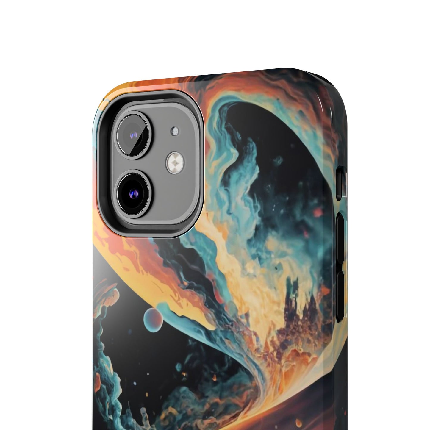 Retro Futuristic Space Odyssey Tough Phone Case
