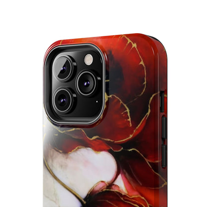 Ethereal Blossom Alcohol Ink Tough Phone Case