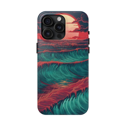 Sunset Waves ToughShield Case