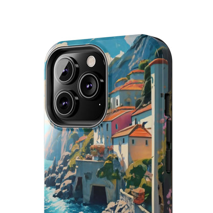 Coastal Dreamscape Boat Tough Phone Case