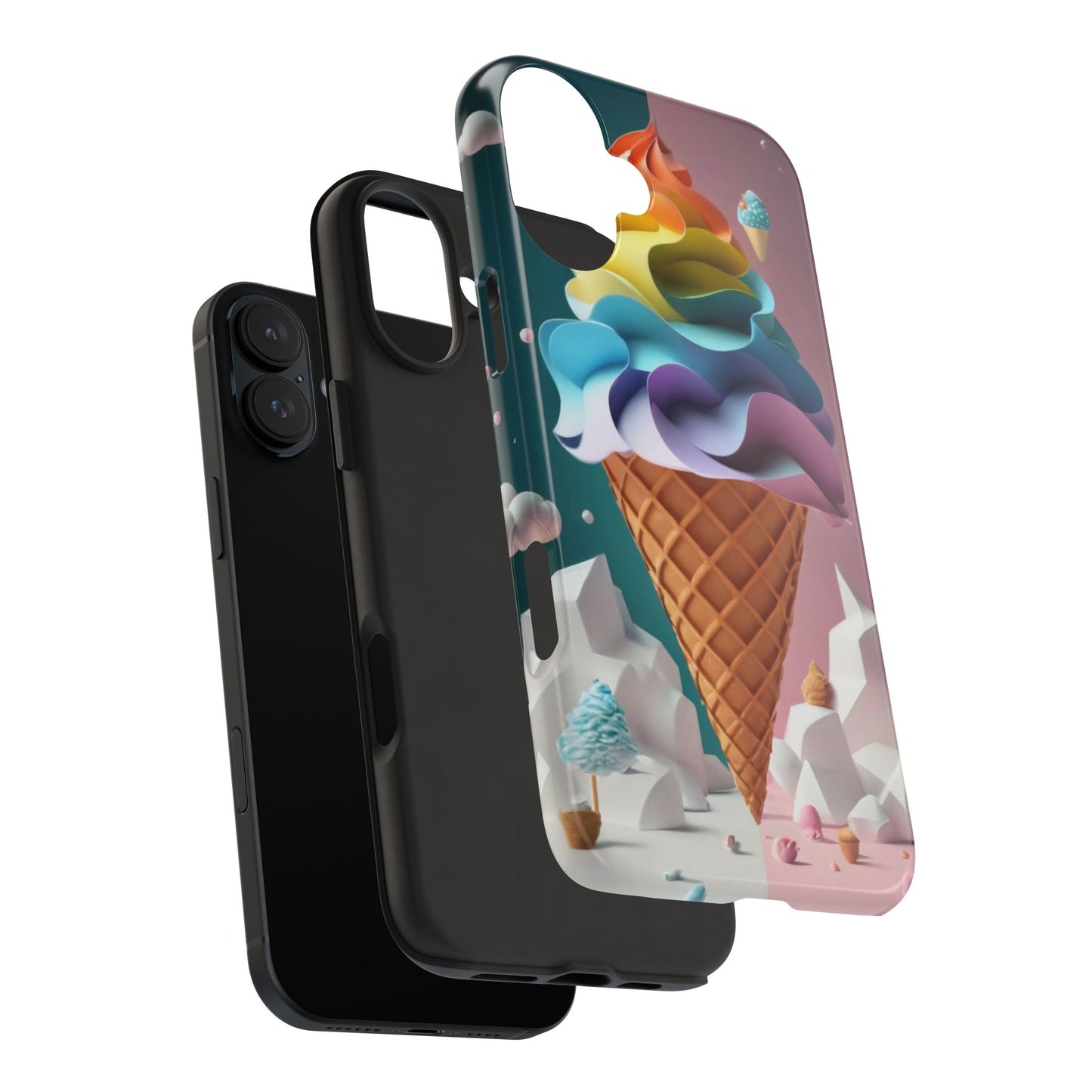 Swirling Scoops Defender Case