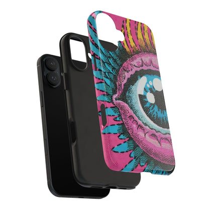 Blue Wing Vision Tough iPhone Case