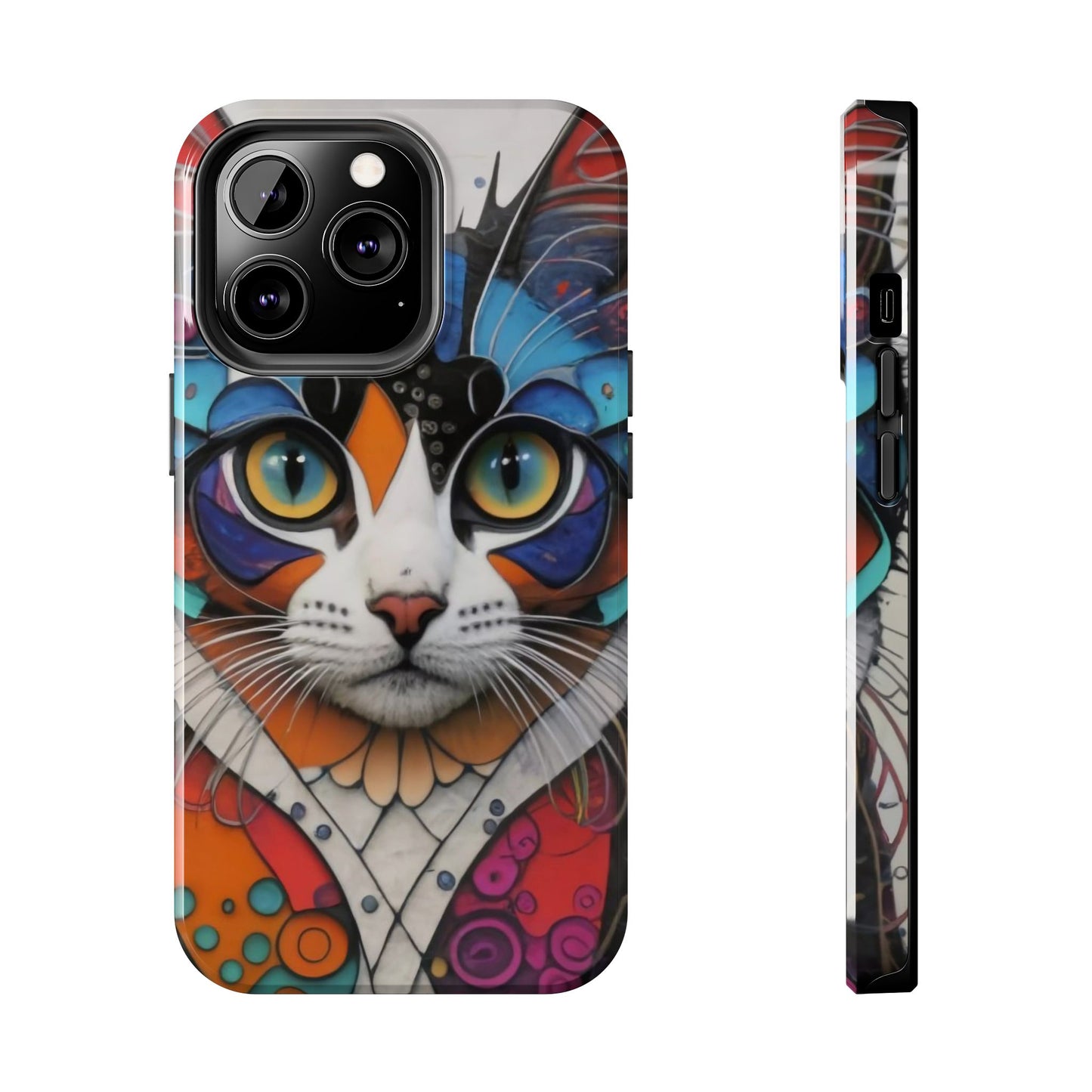 Whimsical Cat Dreamscape Guardian Phone Case