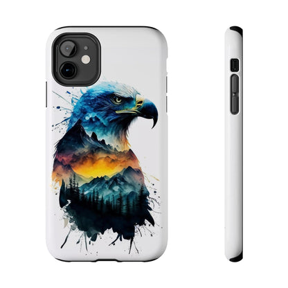 Intense Gaze Bald Eagle Tough Phone Case