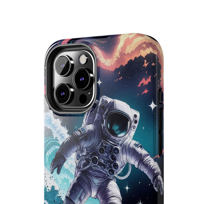 Space Surfer Astronaut Adventure Tough Phone Case