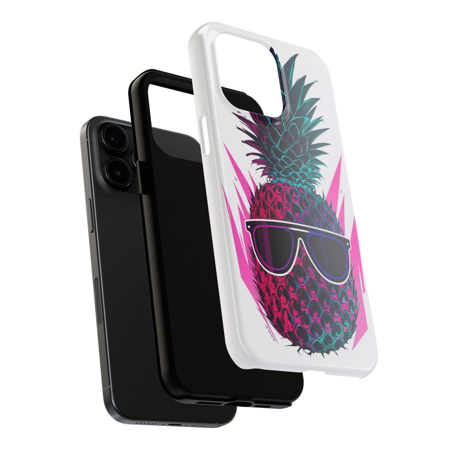 Sunglass Clad Pineapple Funk Tough Phone Case