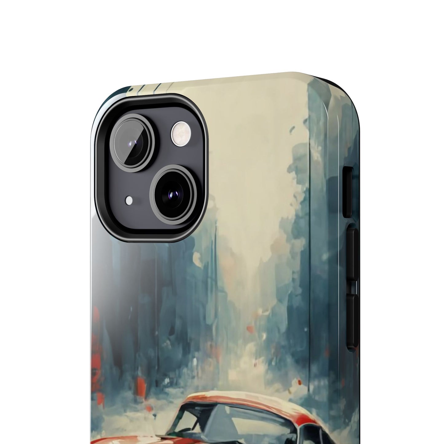 City Drive Red Sports Car Tough Phone Case